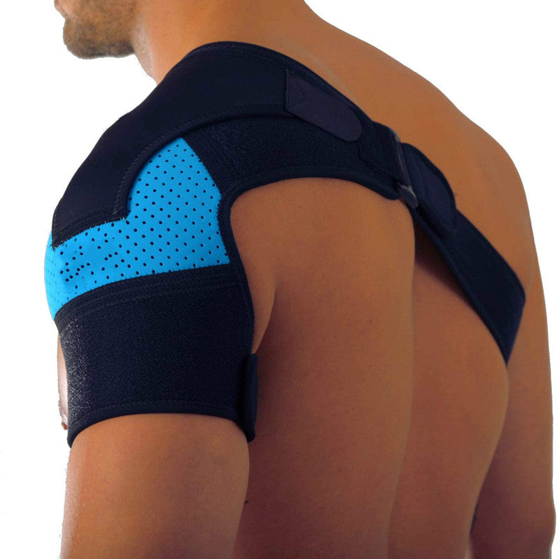 Adjustable Sports Shoulder Brace with Ice Pack