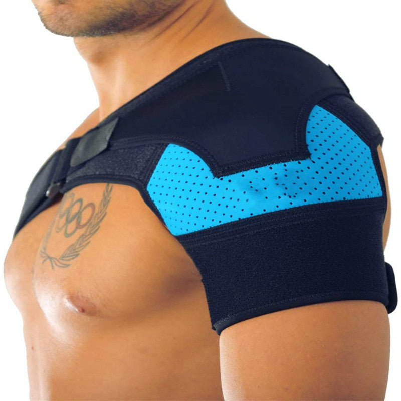 Adjustable Sports Shoulder Brace with Ice Pack