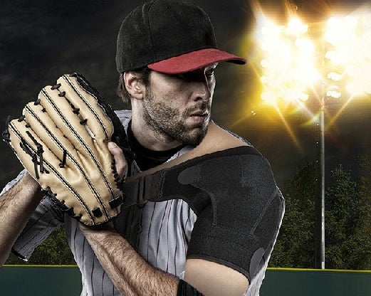 Adjustable Sports Shoulder Brace with Ice Pack