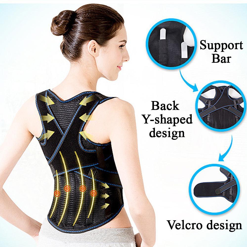 Posture Corrector Back & Shoulder Support Brace front view