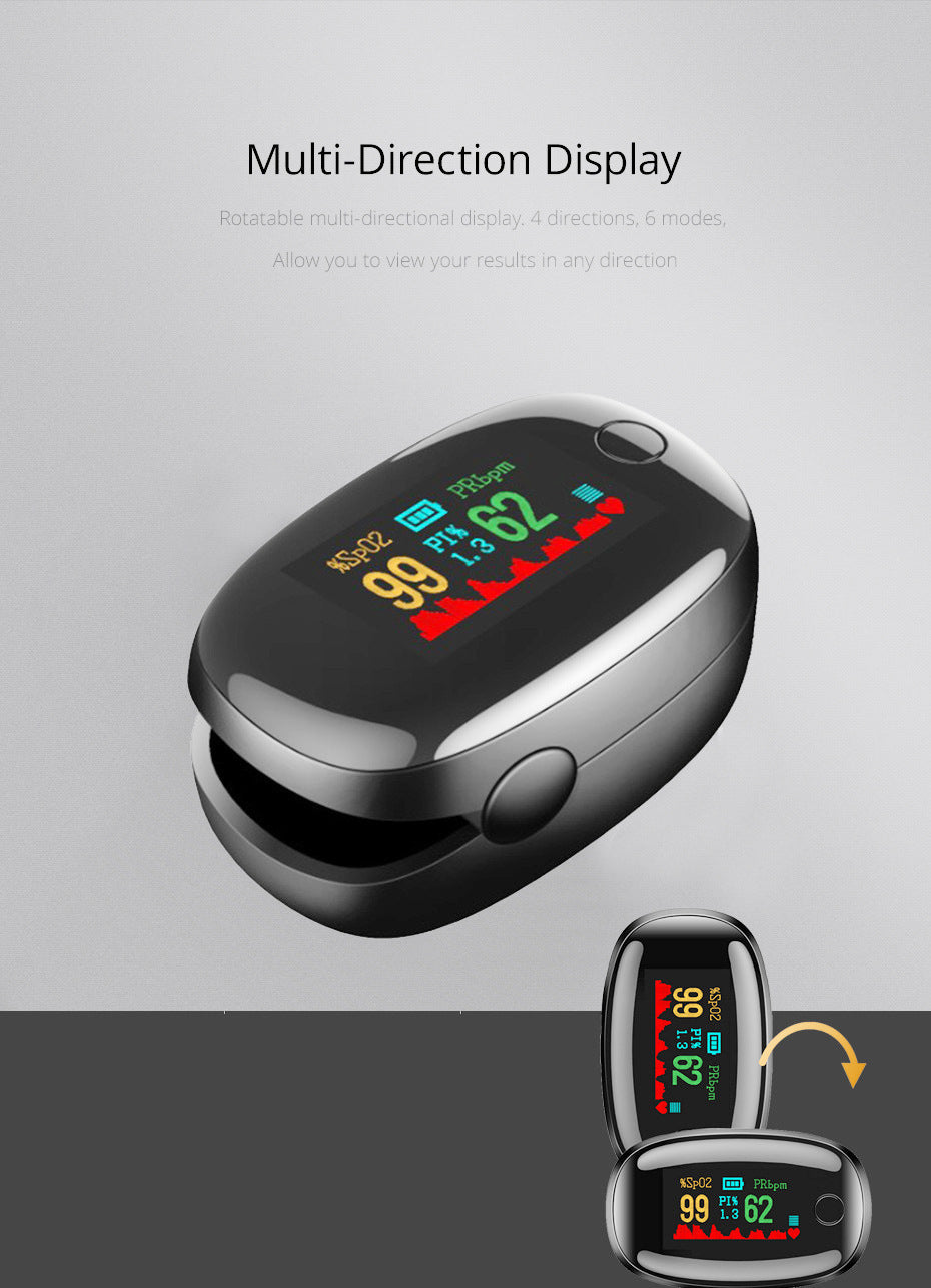 Fingertip Pulse Oximeter for blood oxygen monitoring