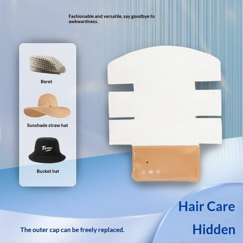 Red & Blue Light Therapy Hair Growth Cap front view