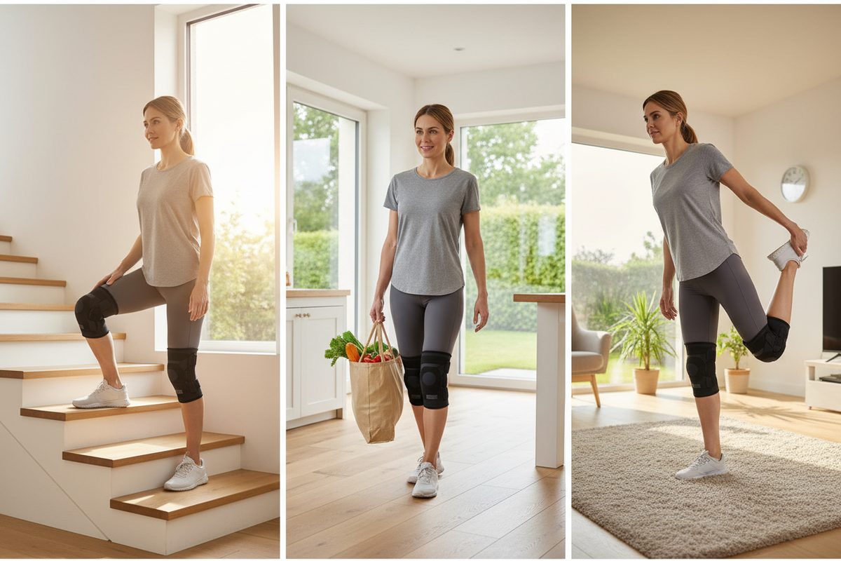 Can a Knee Support Brace Help During Daily Activities?