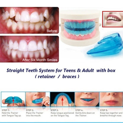 Silicone Tooth Retainer with flexible dental support