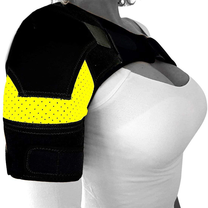Adjustable Sports Shoulder Brace with Ice Pack