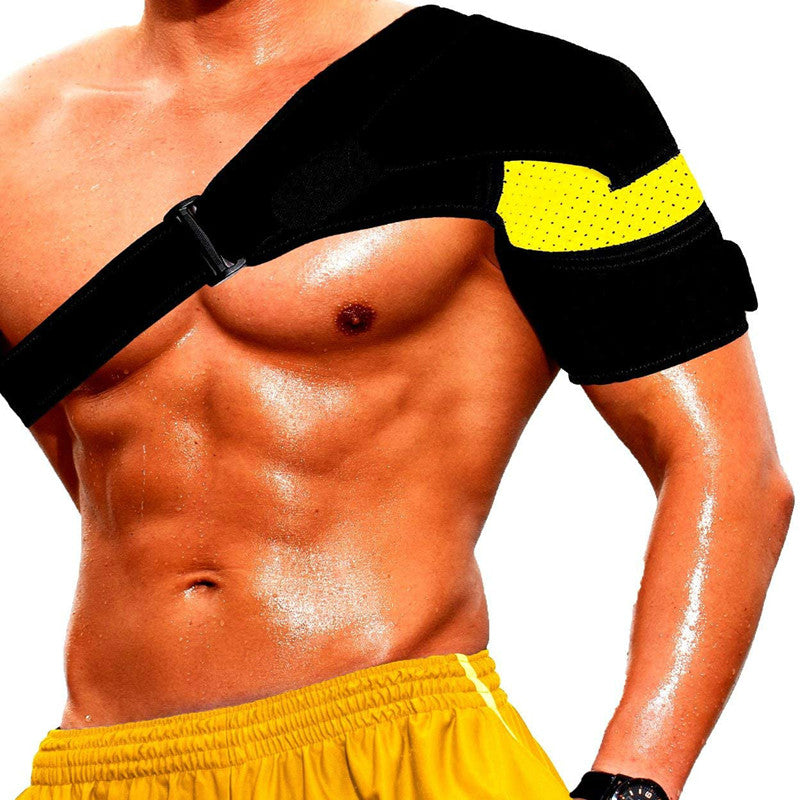 Adjustable Sports Shoulder Brace with Ice Pack
