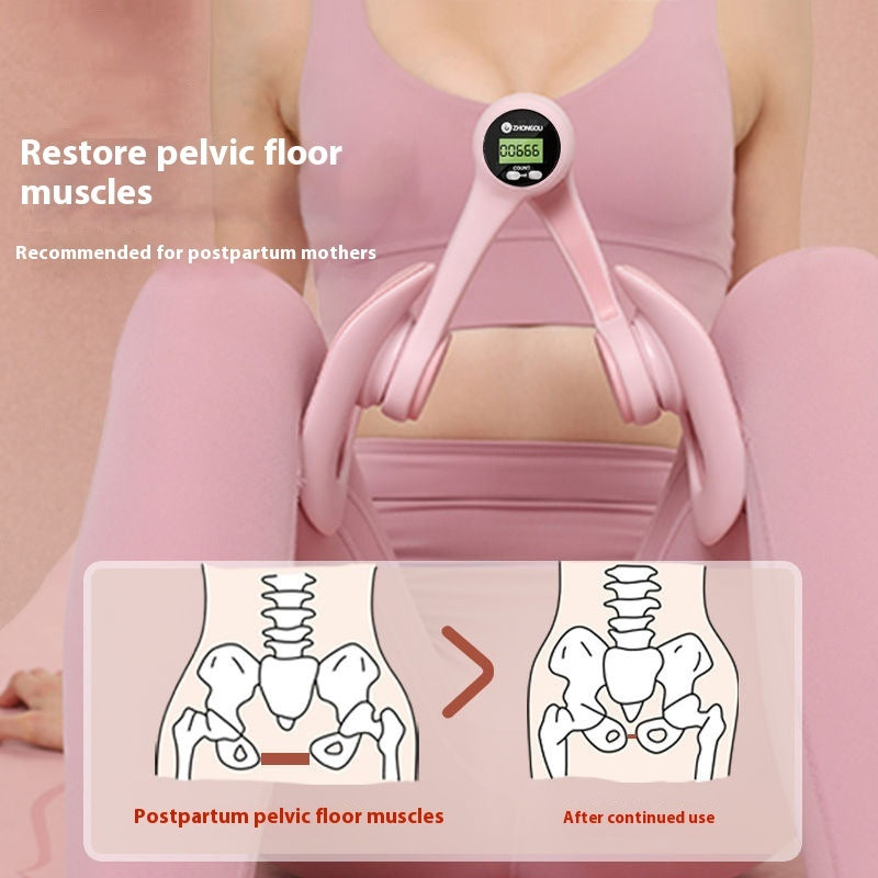Pelvic Floor &amp; Thigh Trainer with LCD display