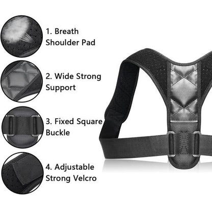 Adjustable Posture Corrector supportive back design