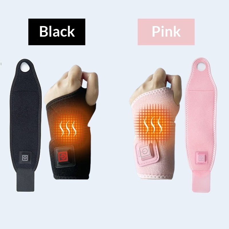 Heated Wrist Brace for tendon support