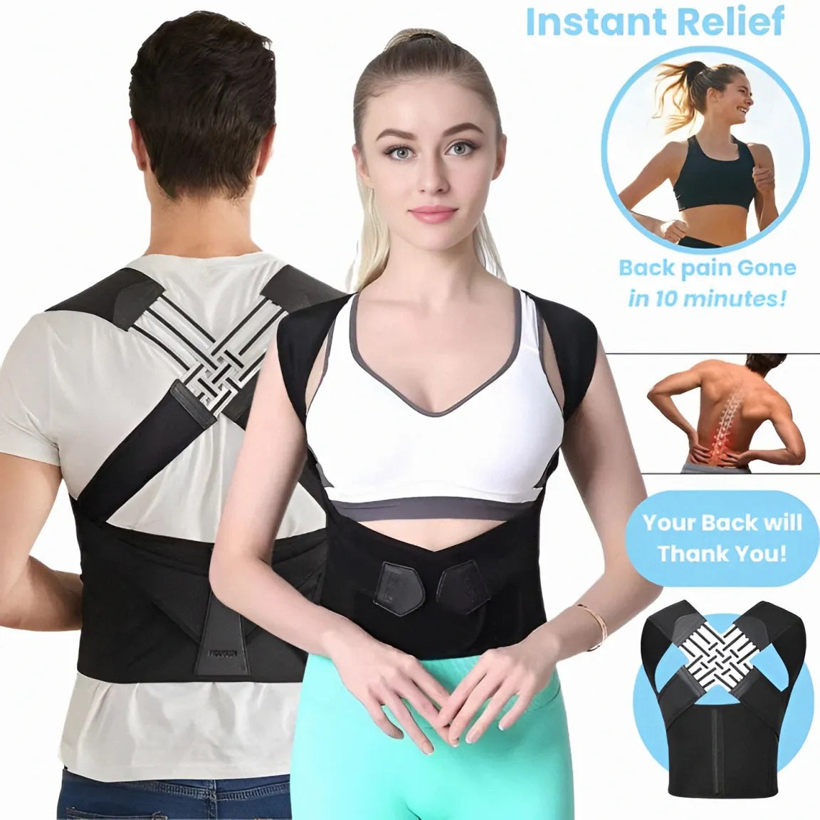 Essential Haven Back Support Belt adjustable design