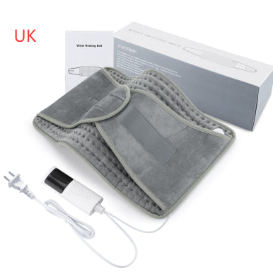 Heated Back Support Belt worn around the lower back
